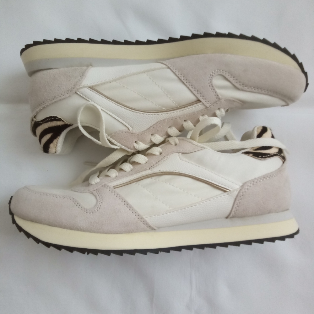 NEW ZARA SNEAKERS SIZE 8 AUTUMN FALL  COLORS
